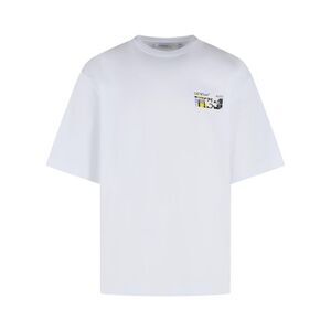 Off-White 'Industrial Arrow' White Cotton T-Shirt Men